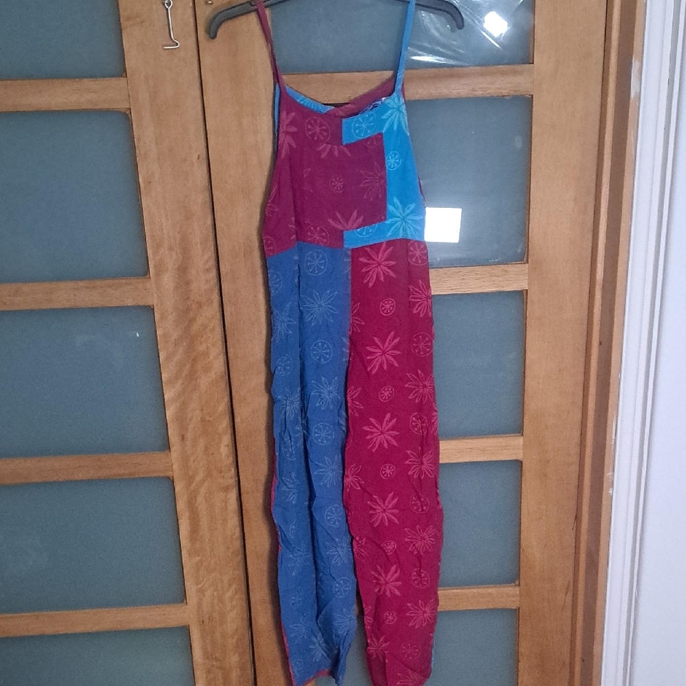 Colorful Womens One Piece Jumper Sz S